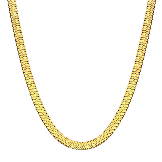 18K gold plated Stainless steel necklace, Dubbai Gold Affordable Fashion