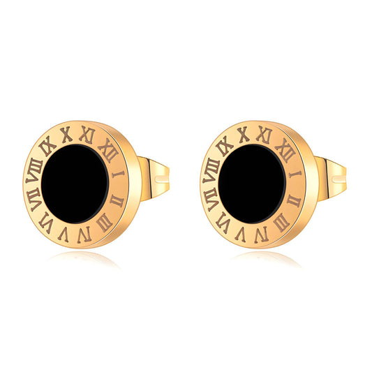 18K gold plated Stainless steel earrings, Dubbai Gold Affordable Fashion